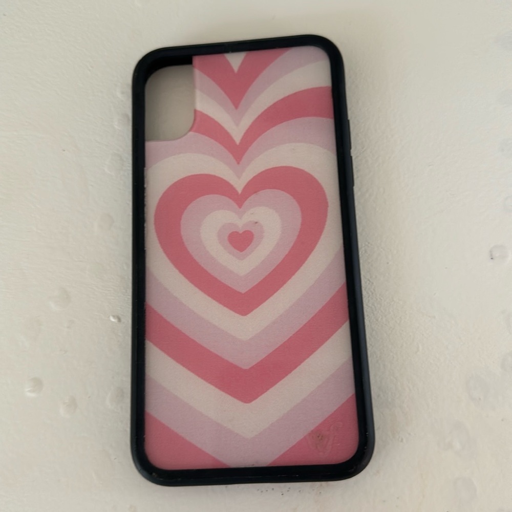 iphone X wildflower phone case